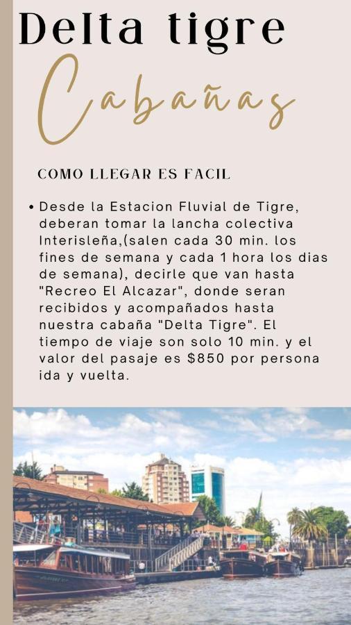Villa Delta Tigre Exterior foto